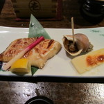 焼き物と煮物です