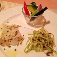 トラットリアイルポンテ - 前菜3品