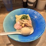 中華そば トリコ - 昆布水つけ麺 味玉