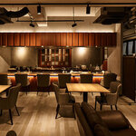 鉄板料理 昔 - テーブル席