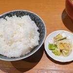 中華そば うえまち - ご飯