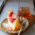自然菓子 cacika - 料理写真:アイスティ（650円） スイーツセット いちごシフォン（1540円）