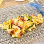 prospero - 真蛸とズッキーニのトマトソース