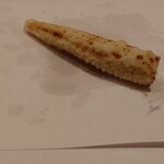 天ぷら 京星 - ヤングコーン