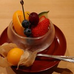 天ぷら 京星 - デザート