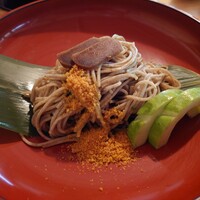 からすみ蕎麦 月と松 - からすみ蕎麦