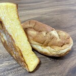 ブーランジェ - 厚切りフレンチ＆揚げパン（きなこ）