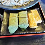 Yukimura An - 柿の葉寿司と出汁巻き