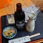 瀧の家 - 黒ホッピーセット 520円