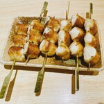 西新宿 今井屋本店 - むねと皮の抱身。名物だそうです。ピカイチでした