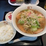 喜多方ラーメン坂内 小法師 - ランチタイムはライスサービス