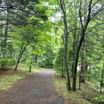 Hotel Harvest Kyu Karuizawa - 從後門進來...