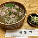 玉川本店 - 鴨南ばんそば