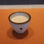 すし大 - 焙じ茶のミルクプリン