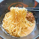 Isawa Kenkou Rando - 四川風旨辛担担麺の麺