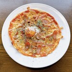 石和健康ランド - ベーコンチーズピザ