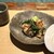 龍吟 - 料理写真:鹿島灘 大蛤の天麩羅 スジアオノリ