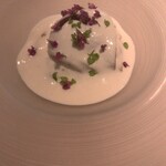 鮮魚(ヒラメとシバエビ)のタルタル 