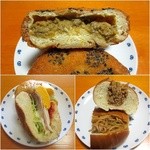 パルファン キムラヤ - カメーパン/ハムエッグ/焼きそばパン