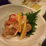 縁家 - 2014.3. サービスで頂いたアカセンの南蛮漬け