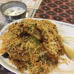 インド料理 パリワル - 約20分後ビリヤニ登場