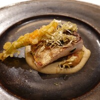 レ セゾン - シマアジの炭火焼