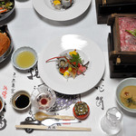 旅館大橋 - 夕食