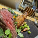 四ツ橋・新町 牡蠣と肉たらしビストロAKIRA - 