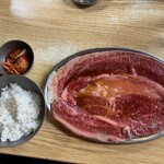 Horumon masaru - 焼肉定食 1,000円(税込)