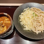 肉汁うどん 麦とろ 柳 - 
