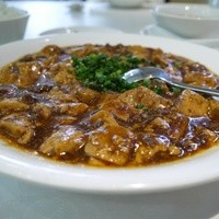 新橋亭 - 新橋亭四川風マーボトーフ 麻婆豆腐。