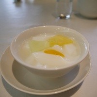 新橋亭 - 杏仁豆腐。