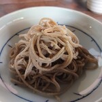 ふくべ三 - 細麺の十割そば♡