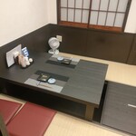 なんか喰ぃ亭 - 4名掛けの掘り炬燵のテーブル席（半個室）です
