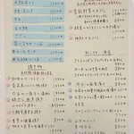 しおて - メニュー①（2024.6某日）