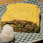 しおて - 桜海老と九条葱の出汁巻き