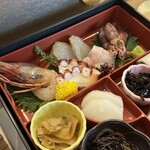もてなし処 鈴ひろ - お刺身定食（1900円）