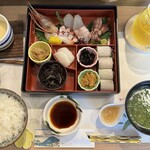 もてなし処 鈴ひろ - お刺身定食（1900円）