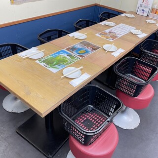 6名様以上の団体席もご用意。