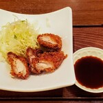 家族庵 - 太陽チキンのチキンカツ