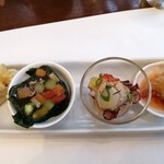 FU DINING - 前菜4品。