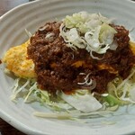 酒処ひよし - 肉味噌オムレツ