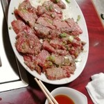 三千里 - タン塩、塩カルビ