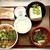 すき家 - 料理写真:山かけめかぶオクラ牛丼+冷やっこセット 〜 基本セット。