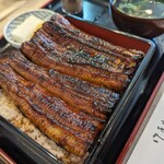 新館 山田うなぎ - じか重　肝吸い付き　上