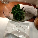 ビストロ　アギャット - 鯵とアボカドのタルタル キャビア添え