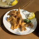 大衆割烹 魚吟 - ガス海老の唐揚げ