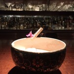 BAR　足袋 - 手島の塩の泡に香り付けでトリュフ