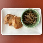 Kicchin Ariake - きんぴら牛蒡 ＆ チキンの麹漬けグリル