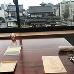 キャトルサンク - 目前の道後温泉